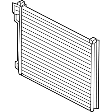 OEM 2008 Ford E-250 Condenser - 9C2Z-19712-B