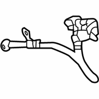 OEM 2018 Hyundai Elantra GT Hose-Brake Rear, LH - 58737-G3400