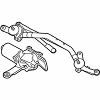 OEM Nissan Murano Drive Assy-Windshield Wiper - 28800-1AA0B