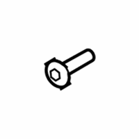 OEM Saturn Bolt/Screw, Front Side Door Lock Striker - 9175119