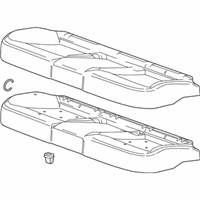 OEM 2016 Buick Verano Cushion Assembly - 23229216