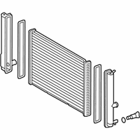 OEM 2015 Toyota Prius V Radiator Assembly - 16400-37260