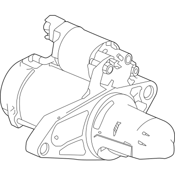 OEM Acura TLX STARTER MOTOR ASSY - 31200-6S9-A01