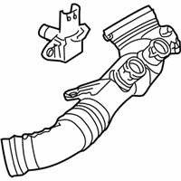OEM 2011 BMW 335i xDrive Charge-Air Duct - 13-71-7-590-306