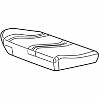 OEM 2009 GMC Savana 3500 Seat Cushion Pad - 19127778