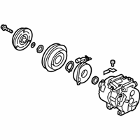 OEM Kia Air Conditioner Compressor Assembly - 977012W550