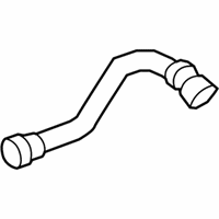 OEM BMW 428i xDrive Engine Coolant Pipe Hose - 17-12-7-619-256