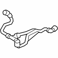 OEM 2014 BMW 328i GT xDrive Radiator Coolant Hose - 17-12-7-596-839