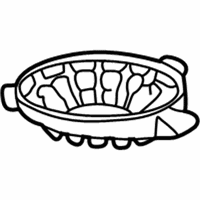 OEM 1995 Oldsmobile Aurora Seat, Front Spring - 22129811