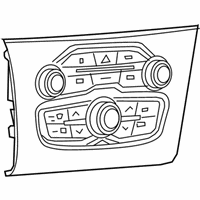 OEM 2021 Chrysler 300 Center Stack Controls - 68293632AD