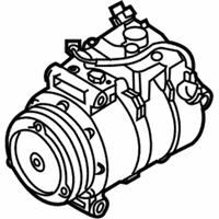 OEM BMW 545i Air Conditioning Compressor - 64-50-9-174-805