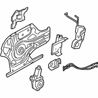 OEM 2005 Kia Amanti Module Assembly-Front Door, LH - 824703F020