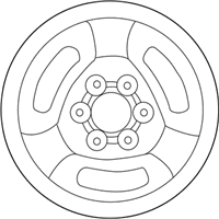 OEM 1999 Infiniti QX4 Wheel Rim - 40300-1W325