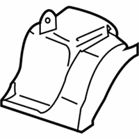 OEM 2002 Acura TL Cover B Assembly, Air In. - 17247-PXG-A00