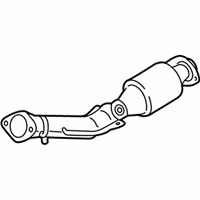 OEM Nissan Juke Exhaust Tube Assembly, Front - 20010-1KM0B
