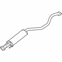 OEM 2016 Nissan Juke Exhaust Muffler Assembly - 20300-3YW2A