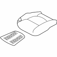 OEM 2013 Kia Forte Cushion Assembly(W/O Track - 882001M151AFU