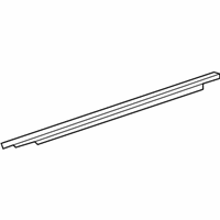 OEM 2006 Mercury Montego Belt Weatherstrip - 6G1Z-5421452-AA