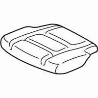 OEM 2003 Honda Pilot Pad, R. Middle Seat Cushion - 81332-S9V-A01