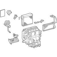 OEM 2008 Lexus LX570 Radiator Assy, Air Conditioner - 87050-60500