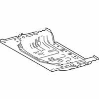 OEM Lexus NX300h Pan, Rear Floor - 58311-78020