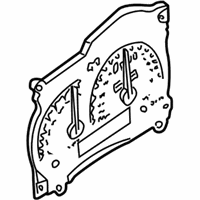 OEM 1999 Ford Ranger Speedometer Head - F87Z-17255-FA