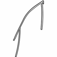 OEM 2021 BMW X4 Window Guide For Trim Front Door Left - 51-33-7-416-495