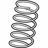 OEM 2010 Ford Edge Coil Spring - 8T4Z-5560-E