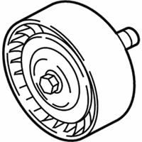 OEM Nissan Titan XD PULLEY - IDLER - 11927-EZ40B