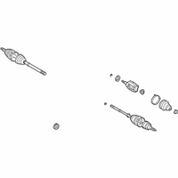 Genuine Toyota Celica Axle Assembly - 43420-20571