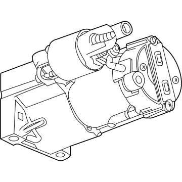 OEM 2022 Chevrolet Corvette Starter - 12696743