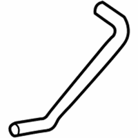 OEM 2004 Chevrolet Classic Radiator SURGE TANK Outlet Hose - 22628361