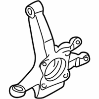 OEM 2002 Chevrolet Tracker Steering Knuckle (On Esn) - 91175802