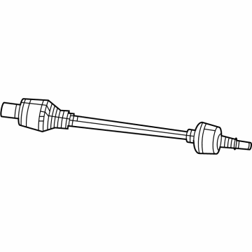 OEM 2020 Chrysler Voyager Rr Lt-Axle Half - 68264544AA