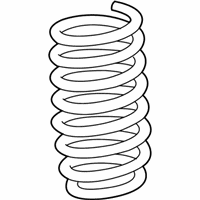 OEM 2022 BMW 330e xDrive REAR COIL SPRING:333520 - 33-53-6-889-972