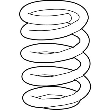 OEM Chevrolet Silverado 1500 LD Coil Spring - 84168553