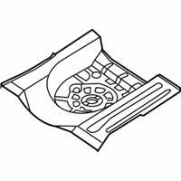 OEM Chevrolet Rear Floor Pan - 96532576