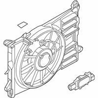 OEM 2012 Ford Edge Fan Assembly - CT4Z-8C607-C