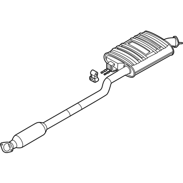 OEM 2022 Kia Sorento Muffler Assy-Center - 28650R5460