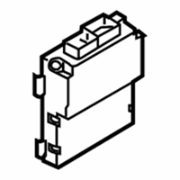 OEM 2004 BMW 745Li Sensor, Driver'S Seat - 65-77-6-970-901