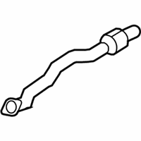 OEM BMW X6 Converter Pipe - 18-30-7-576-343