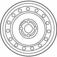 OEM 2012 Hyundai Azera Wheel Cap Assembly - 52910-2M910