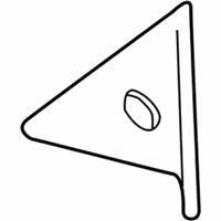OEM 2005 Hyundai Elantra Cover Assembly-Front Door Quadrant Inner - 87650-2D000