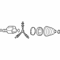 OEM 2009 Chevrolet Equinox CV Joint - 19149848