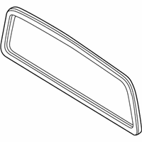 OEM 1996 Toyota Tacoma Weatherstrip - 64812-AD010