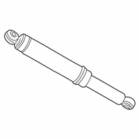 OEM 2009 Saturn Vue Rear Shock Absorber Assembly - 15856086