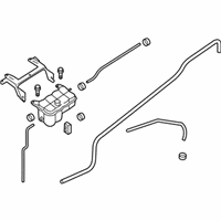 OEM Nissan NV3500 Tank Assy-Radiator Reservoir - 21710-9JJ0B