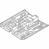 OEM 2003 Nissan Maxima Floor-Front - 74312-4Y930