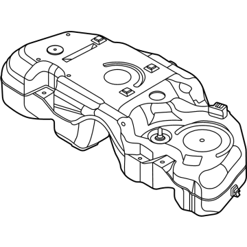 OEM Ford Bronco Sport TANK ASY - FUEL - LX6Z-9002-M