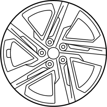 OEM Kia Sorento Wheel Assembly-Aluminium - 52910P4110